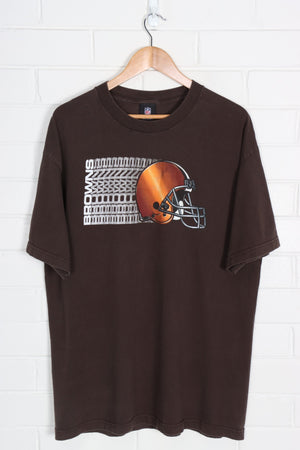Cleveland Browns NFL Pro Sport Football Helmet Tee (XL)