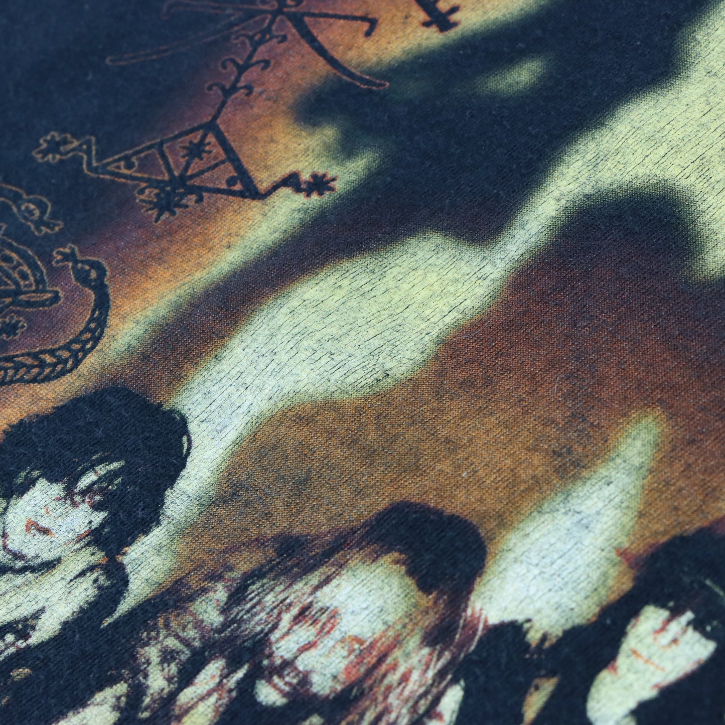 Motley Crue 'Route Of All Evil' Tour ANVIL Double Sided Black Band Tee (M)