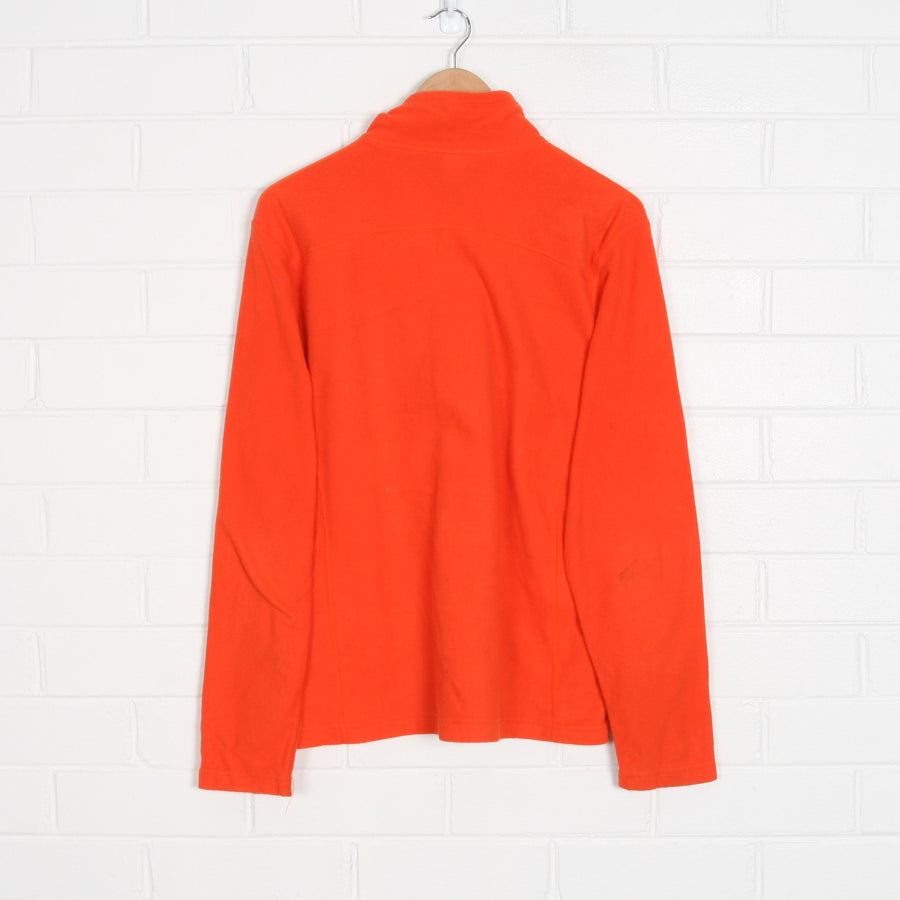 THE NORTH FACE Orange 1/4 Zip Fleece (M)