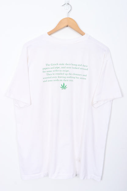 Ann Arbor Hash Bash 1998 Dr Seuss Grinch Single Stitch T-Shirt (XL)
