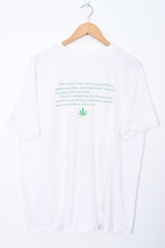 Ann Arbor Hash Bash 1998 Dr Seuss Grinch Single Stitch T-Shirt (XL)