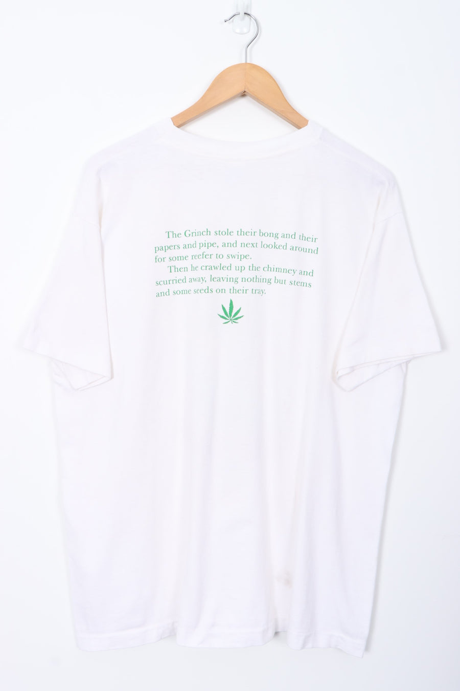 Ann Arbor Hash Bash 1998 Dr Seuss Grinch Single Stitch T-Shirt (XL)