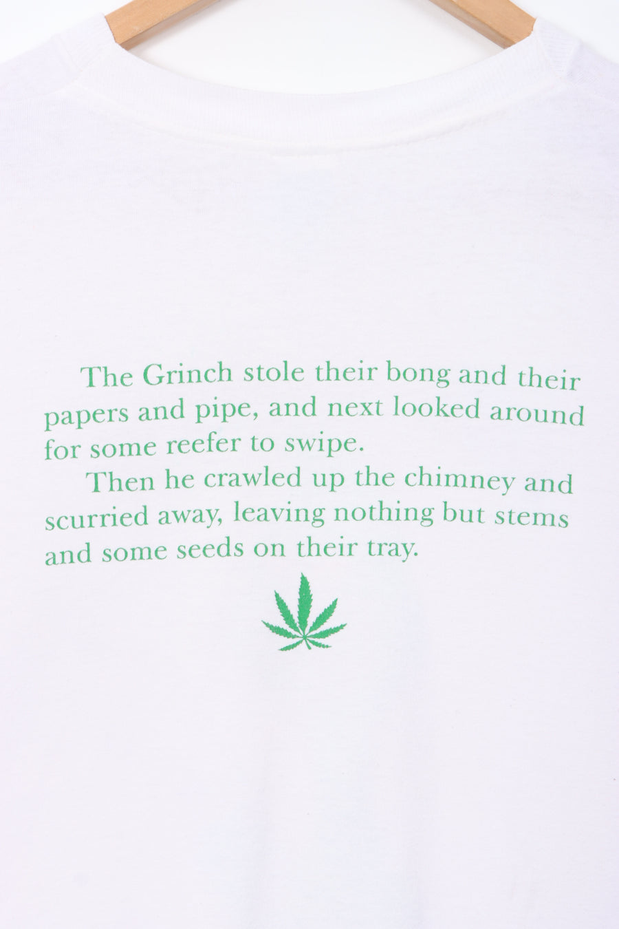 Ann Arbor Hash Bash 1998 Dr Seuss Grinch Single Stitch T-Shirt (XL)