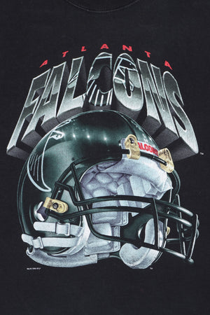 NFL 1994 Atlanta Falcons Big Helmet Logo Sweatshirt USA Made (M)