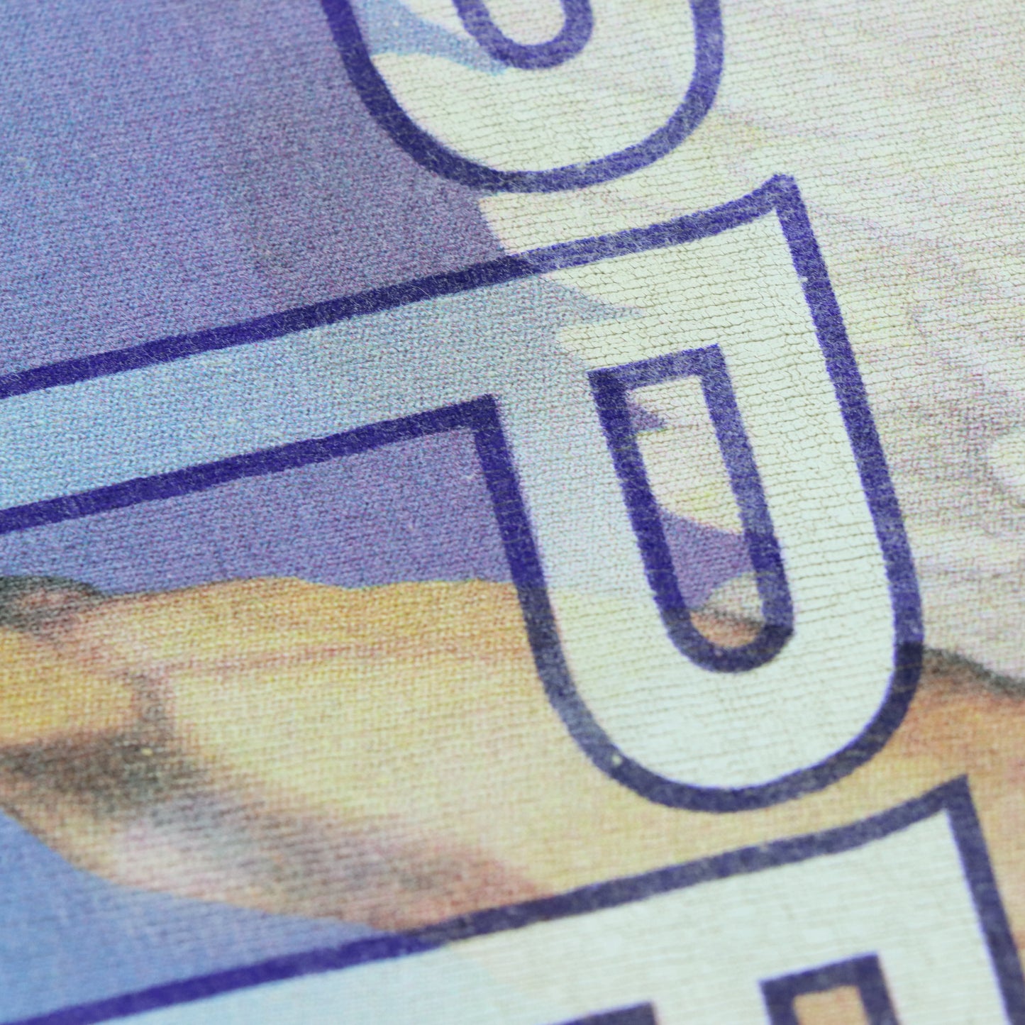 LED ZEPLIN 90s Angel Tie Dye Oversized Single Stitch T-Shirt (XXL)