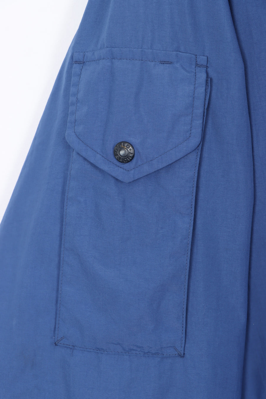 RALPH LAUREN POLO SPORT Blue Windbreaker Jacket (XL)