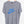 NIKE Grey Marle & Blue Logo Spell Out USA Made Tee (L)
