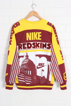 Vintage NIKE NFL Washington Redskins 'Skyline' Rare Sweatshirt (L)