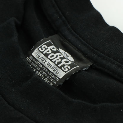 Vintage THE BEATLES Autograph Blue & Black Rock Band T-Shirt (XXL)