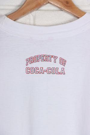 1998 Vintage 'Property of Coca-Cola' Coke Promo T-Shirt (L)
