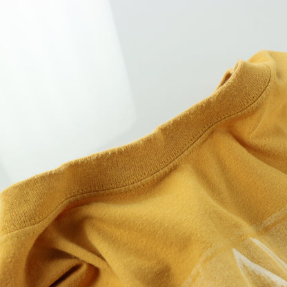 TIMBERLAND Big Tree Logo Graphic Mustard Yellow T-Shirt (XL-XXL)