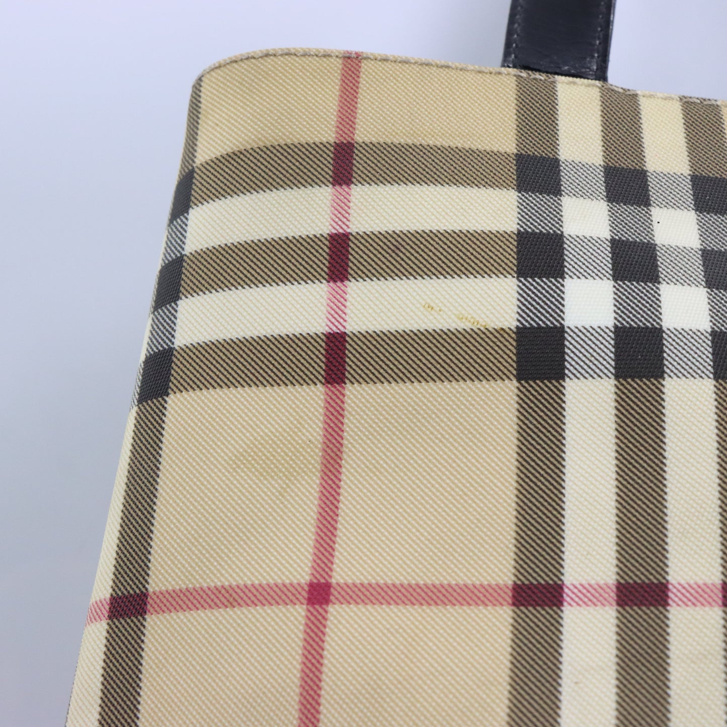 Vintage BURBERRY Italian Made Signature Plaid Design Mini Tote Bag Vintage Sole Melbourne