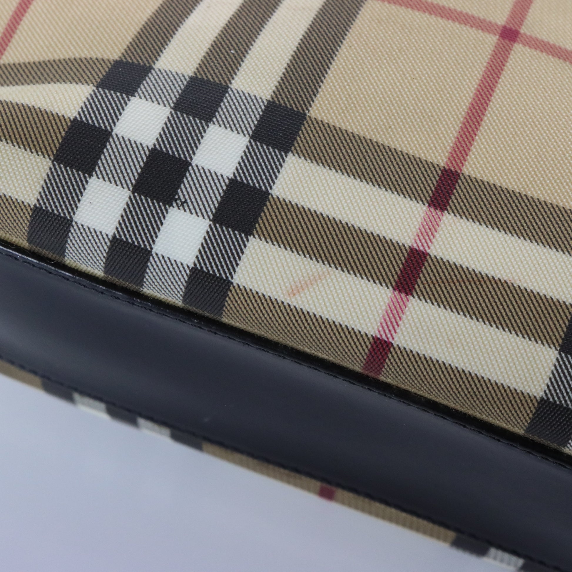Vintage BURBERRY Italian Made Signature Plaid Design Mini Tote Bag Vintage Sole Melbourne