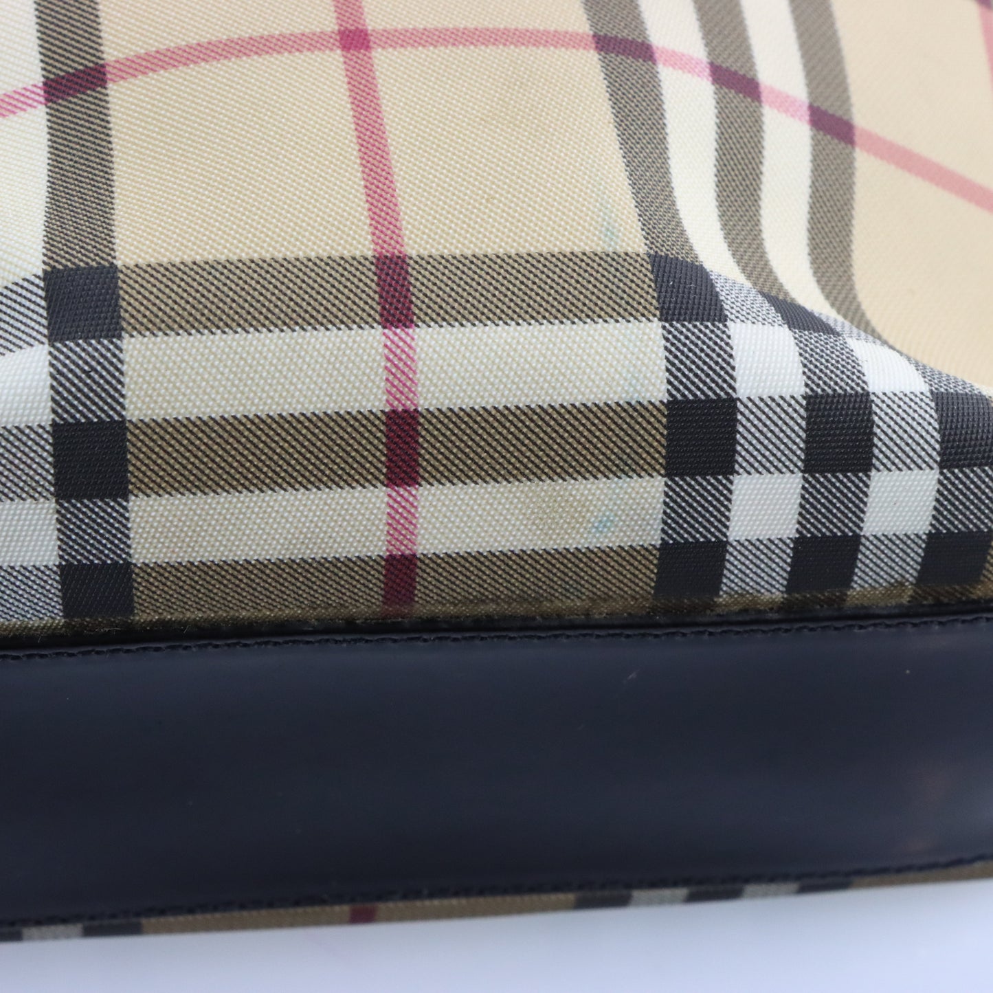 Vintage BURBERRY Italian Made Signature Plaid Design Mini Tote Bag Vintage Sole Melbourne