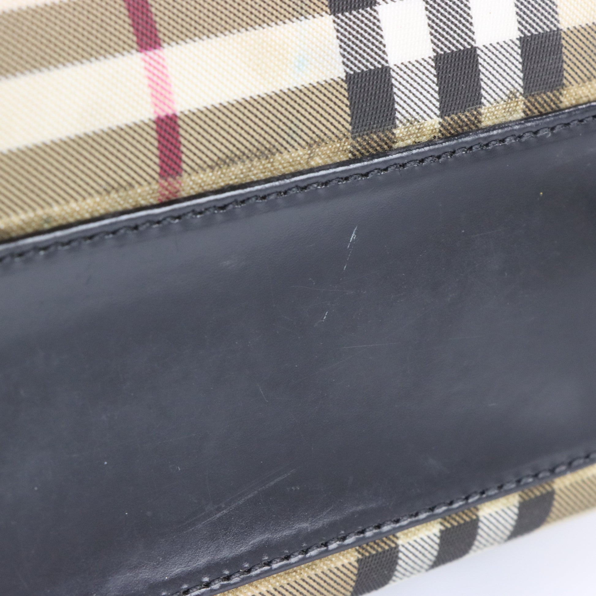 Vintage BURBERRY Italian Made Signature Plaid Design Mini Tote Bag Vintage Sole Melbourne