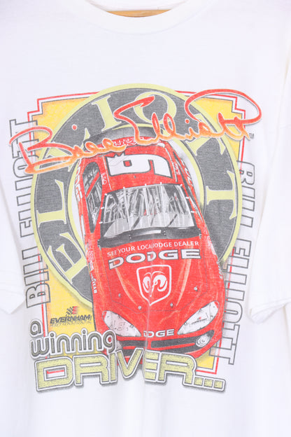 NASCAR Bill Elliot #9 'Racing Legend' Car Racing Graphic Tee (XXL)