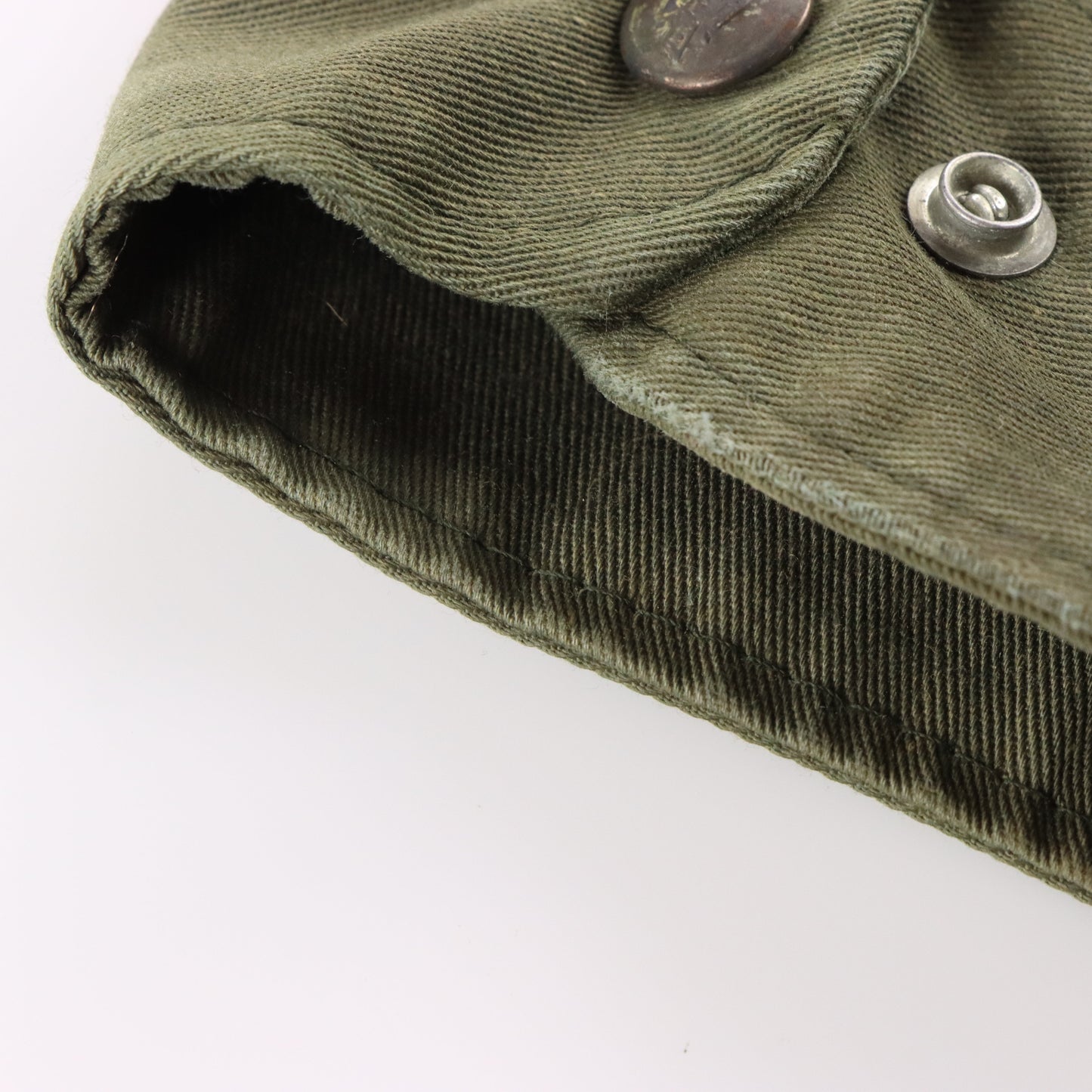 Vintage DICKIES Fleece Lined Khaki Green Eisenhower Work Jacket (M) ***COCO Vintage Sole Melbourne