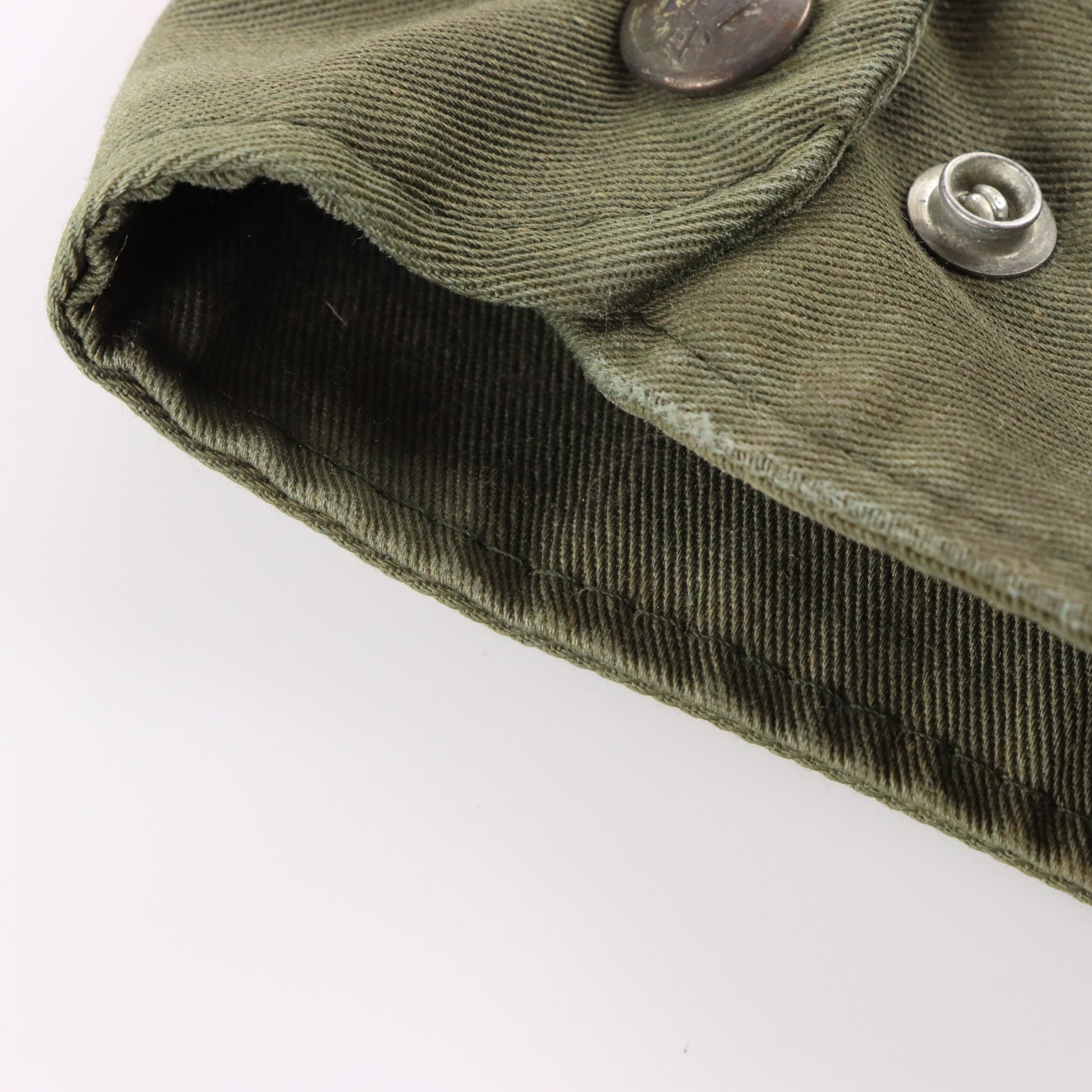 Vintage DICKIES Fleece Lined Khaki Green Eisenhower Work Jacket (M) ***COCO Vintage Sole Melbourne