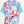 PIPELINE 'Push the Limits' Colourful All Over Surf Print Tee (L)