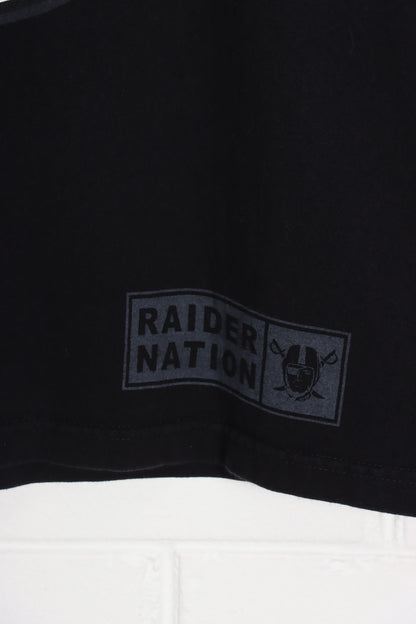 Las Vegas Raiders Pro Sport Metallic Detail Graphic Tee (M-L)