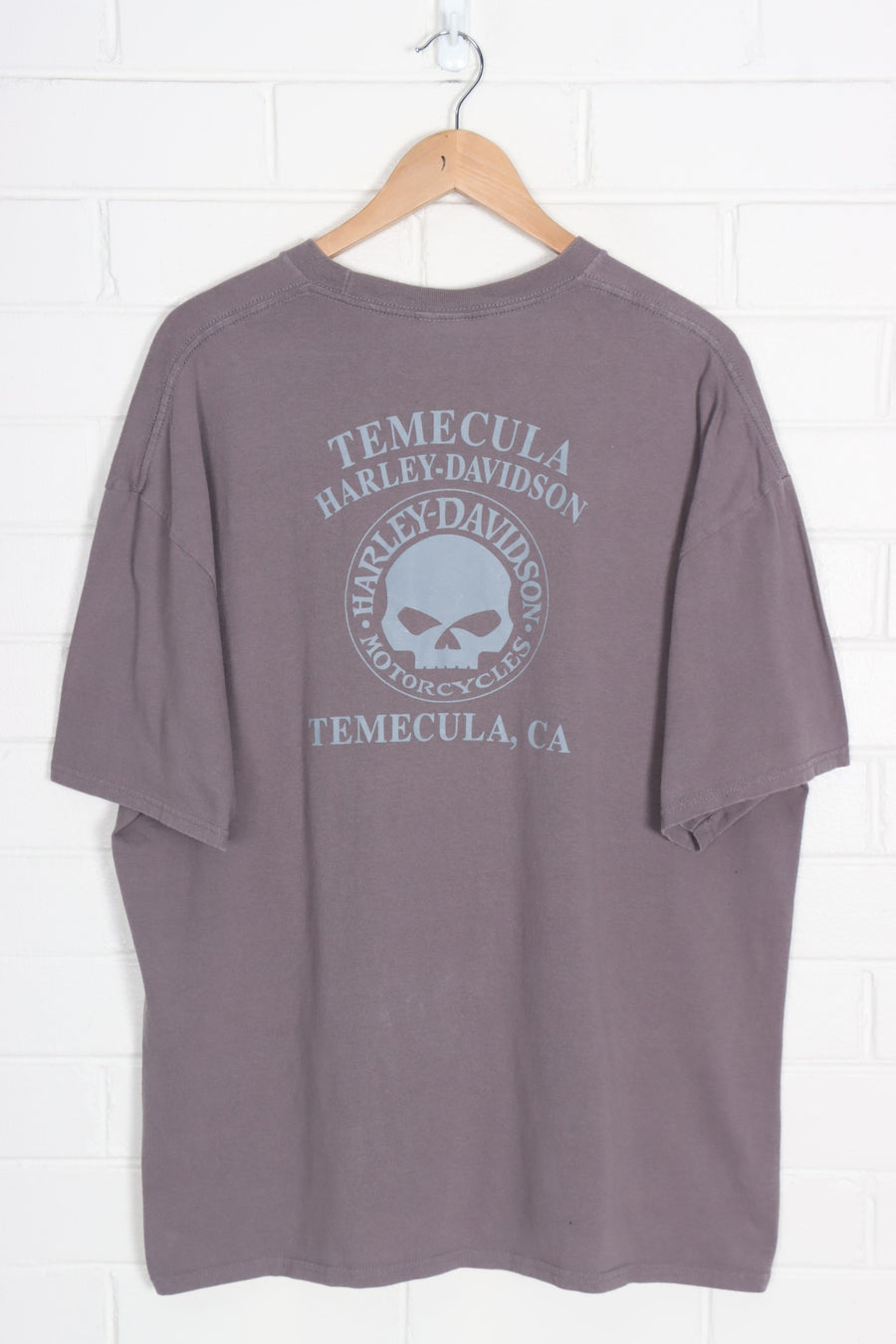 HARLEY DAVIDSON Temecula California Front & Back Tee (XXL)