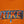 NIKE Block Spell Out Logo Orange T-shirt (XL)