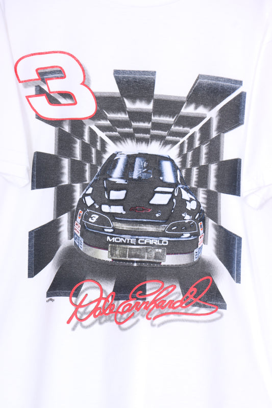 NUTMEG NASCAR #3 Dale Earnhardt Racing USA Made Graphic Tee (M-L)