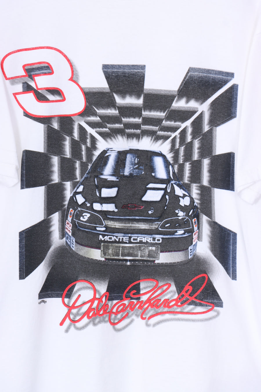 NUTMEG NASCAR #3 Dale Earnhardt Racing USA Made Graphic Tee (M-L)