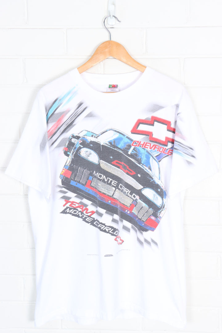 NASCAR Chevrolet Monte Carlo Colourful All Over Racing USA Made Tee (L)