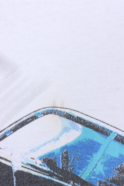 NASCAR Chevrolet Monte Carlo Colourful All Over Racing USA Made Tee (L)