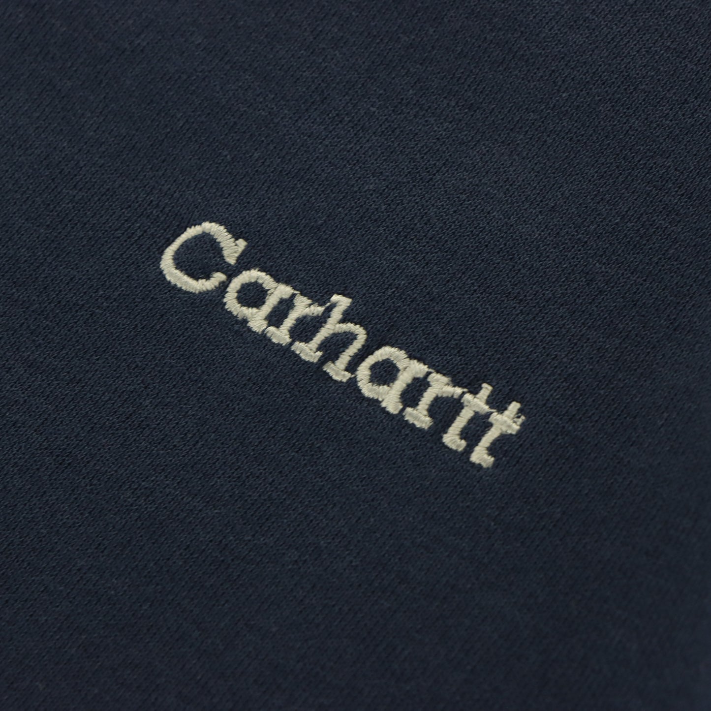 CARHARTT Embroidered Logo Navy & White 50/50 Sweatshirt (L)