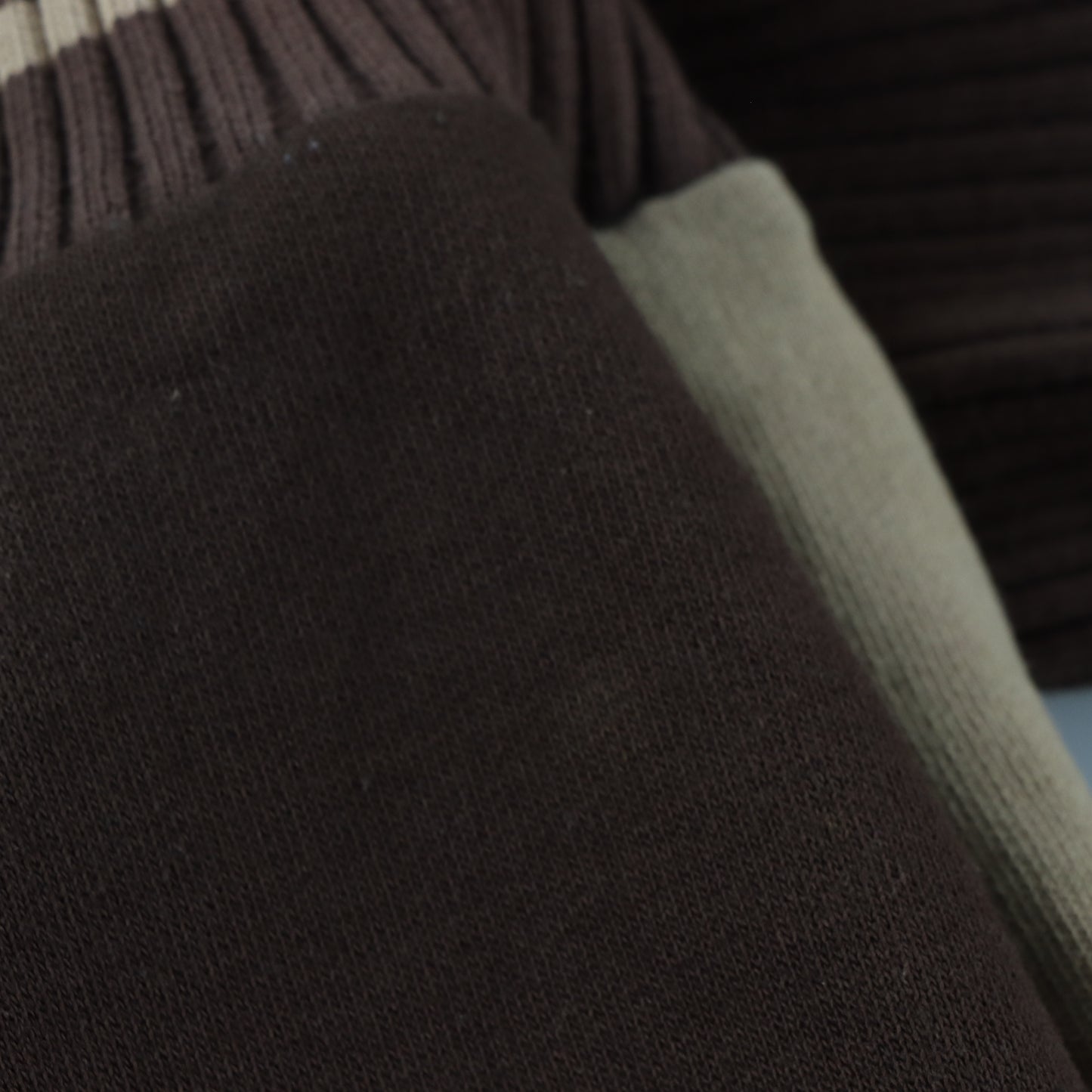 GUESS Y2K Grunge Brown Two-Tone Zip Up Jacket (M-L)