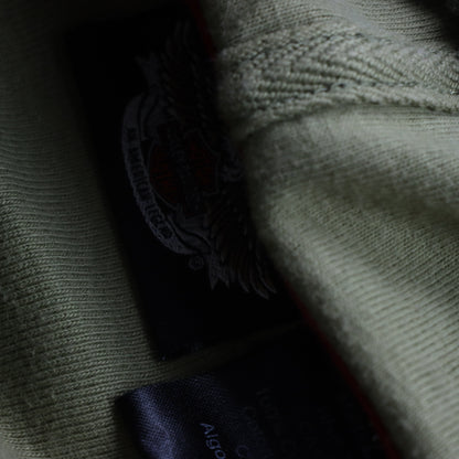 HARLEY DAVIDSON Y2K Embellished Embroidered Camouflage Hooded Zip Up Jacket (XS-S)