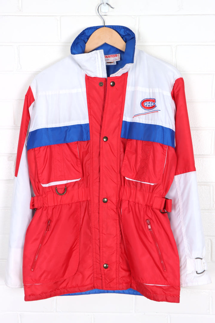 Vintage Starter Montreal Canadiens Windbreaker Jacket 90s Large