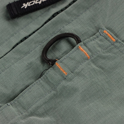 REEBOK Embroidered Spell Out Logo Athletic Windbreaker Coat Jacket (XL)