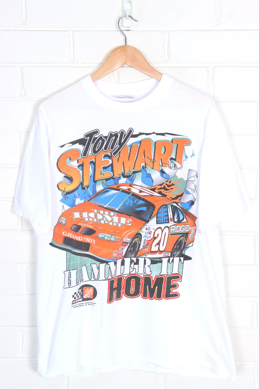 NASCAR Tony Stewart 'Hammer it Home' #20 Tee (L)