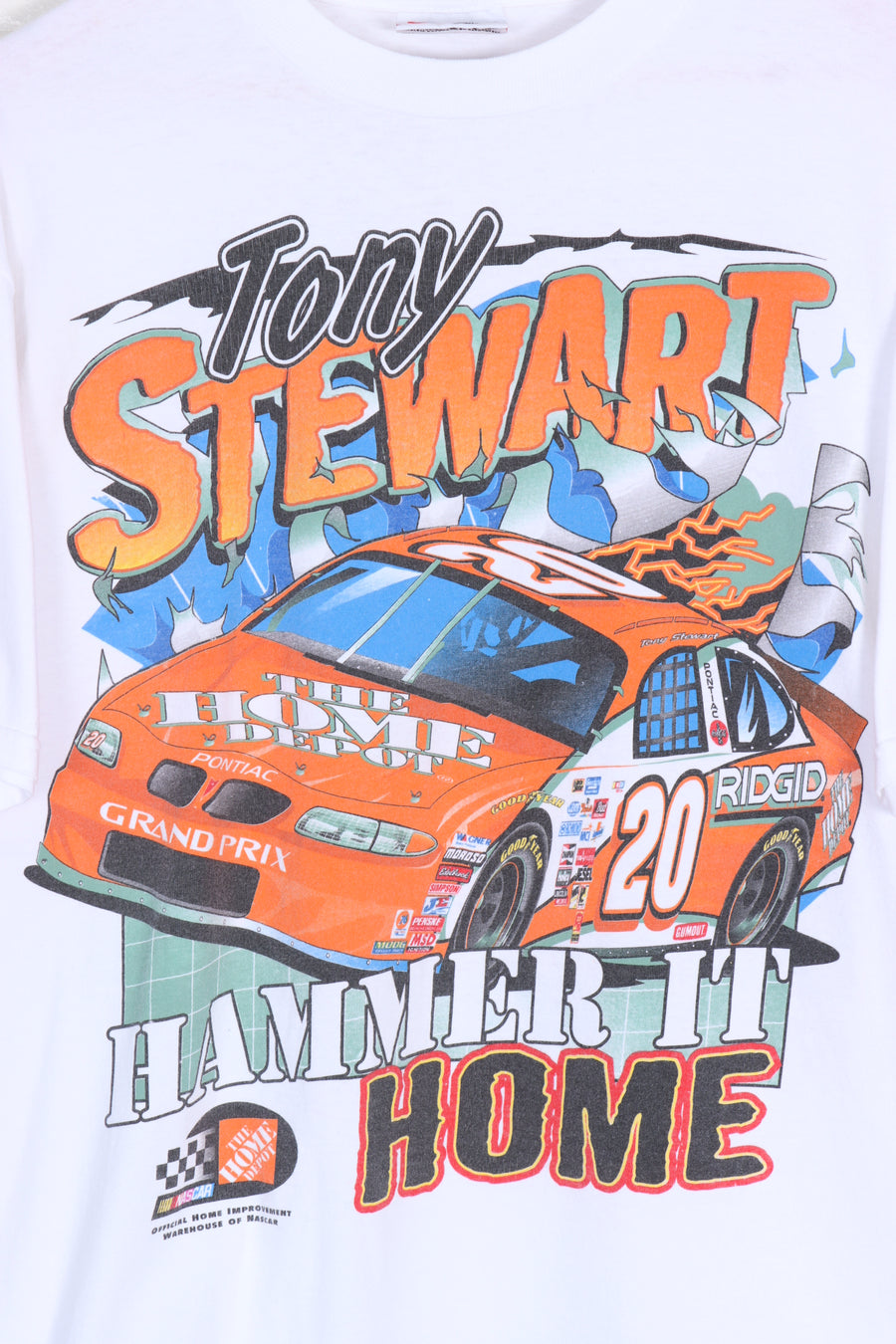 NASCAR Tony Stewart 'Hammer it Home' #20 Tee (L)