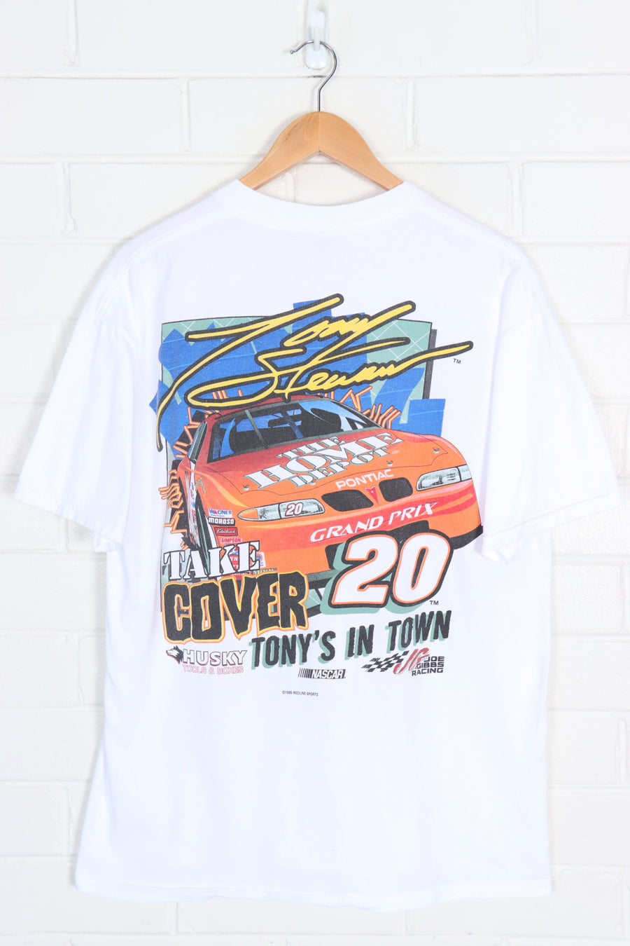 NASCAR Tony Stewart 'Hammer it Home' #20 Tee (L)