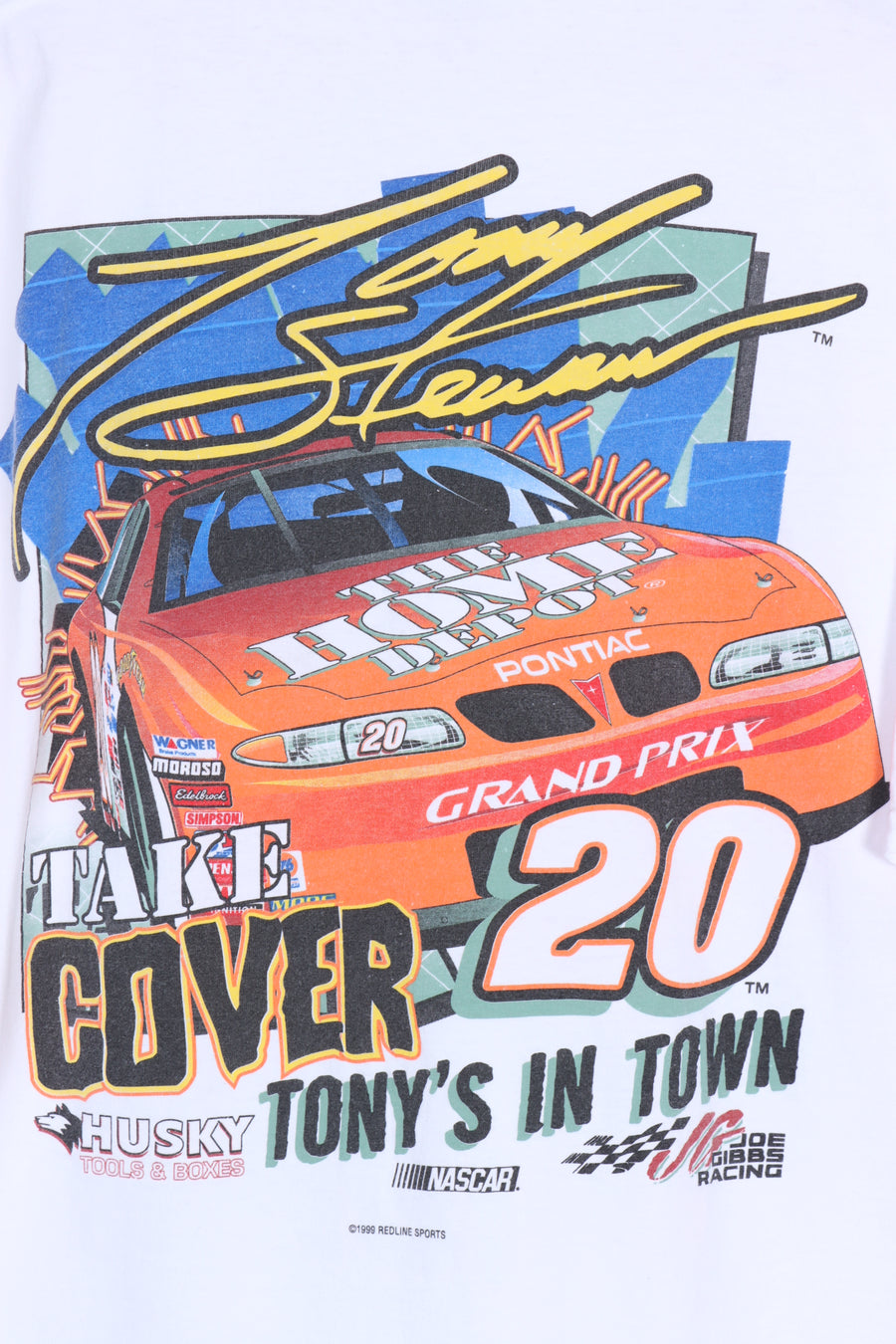 NASCAR Tony Stewart 'Hammer it Home' #20 Tee (L)