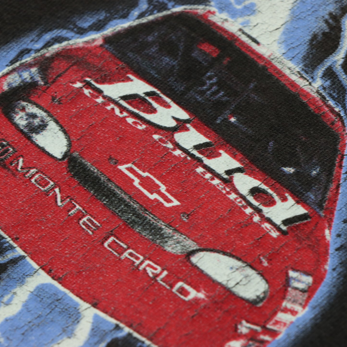 1998 RICKEY RAVEN 50th Anniversary Bud Racing NASCAR Brown Tee (L-XL)