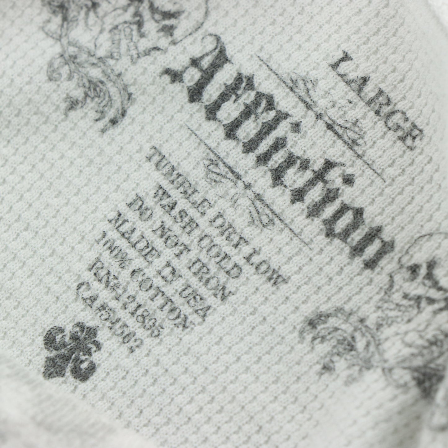 AFFLICTION Y2K Grunge USA Made Grey Long Sleeve Tee (L)