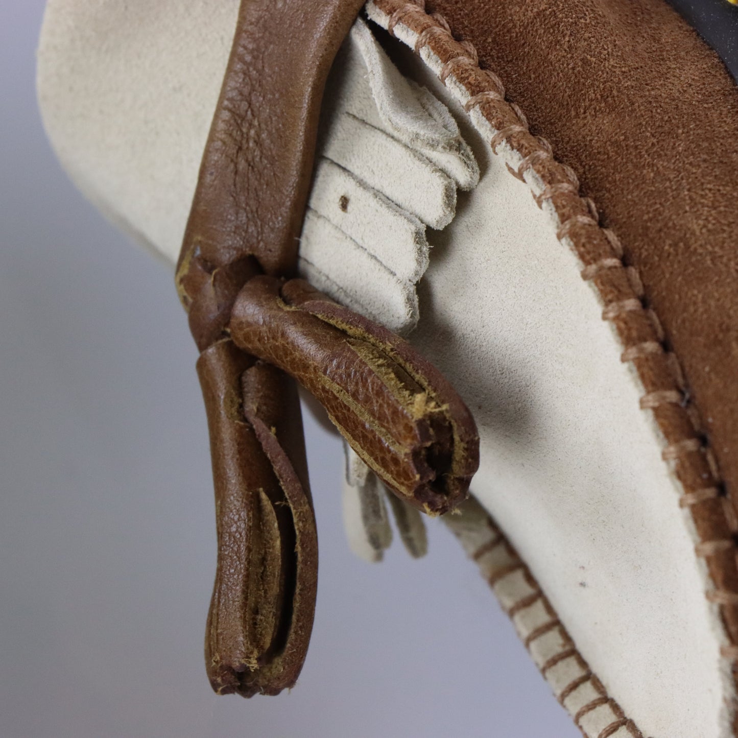 Vintage DR MARTENS Adrian Made In England Suede Tassle Loafers 'Dark Brown' Shoes *Aubs Vintage Sole Melbourne