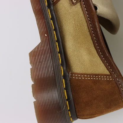 Vintage DR MARTENS Adrian Made In England Suede Tassle Loafers 'Dark Brown' Shoes *Aubs Vintage Sole Melbourne
