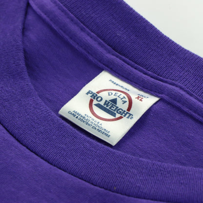 2001 ARIZONA DIAMONDBACKS World Series MLB Purple Baseball Tee (XL)