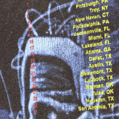 Vintage IRON MAIDEN Double Sided Faded Black Band Tour Hoodie Sweatshirt (M-L) ***COCO Vintage Sole Melbourne