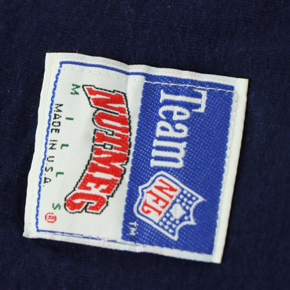 Vintage DALLAS COWBOYS 'National Football Conference' NFL USA Made Navy T-Shirt (XL)