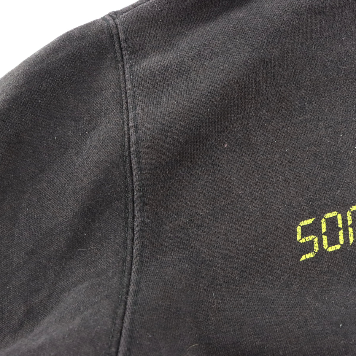Vintage IRON MAIDEN Double Sided Faded Black Band Tour Hoodie Sweatshirt (M-L) ***COCO Vintage Sole Melbourne