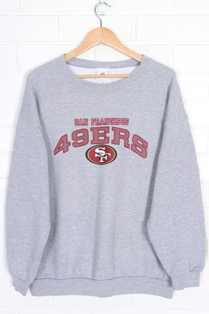 NFL San Francisco 49ers Puff Print 90s Sweatshirt (L)