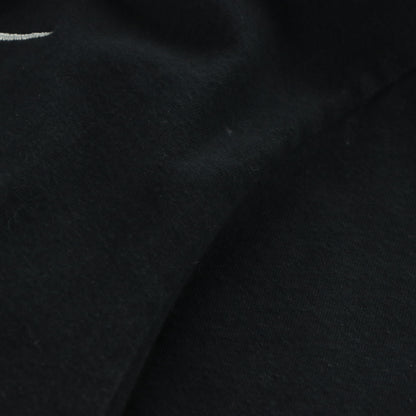 NIKE 'Standard Fit' Embroidered Swoosh Logo Black & White T-Shirt (L)