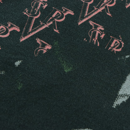 Vintage 1992 Embroidered Stevie Ray Vaughan All Over Print T-Shirt USA Made (XL-XXL)